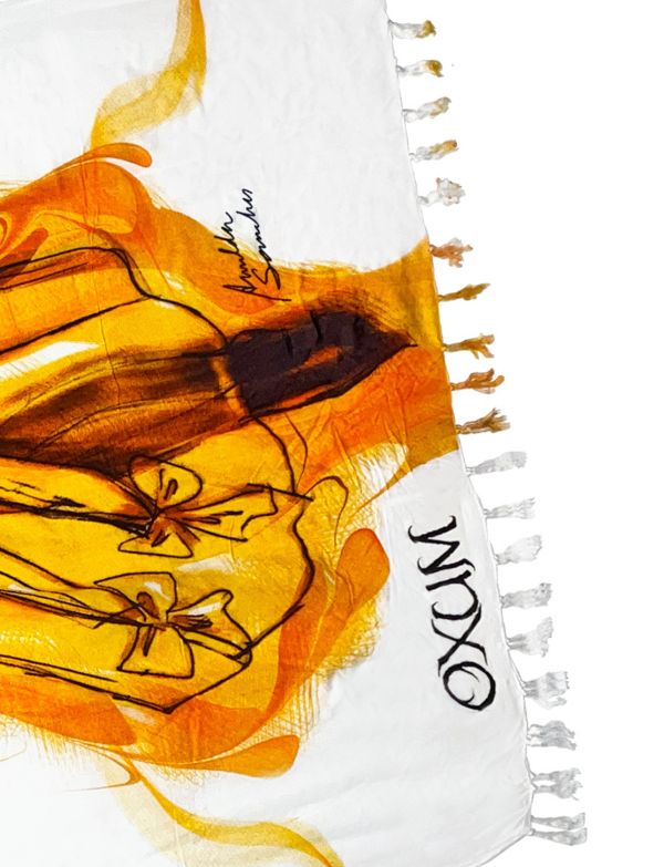 Close up of Oxum sarong 