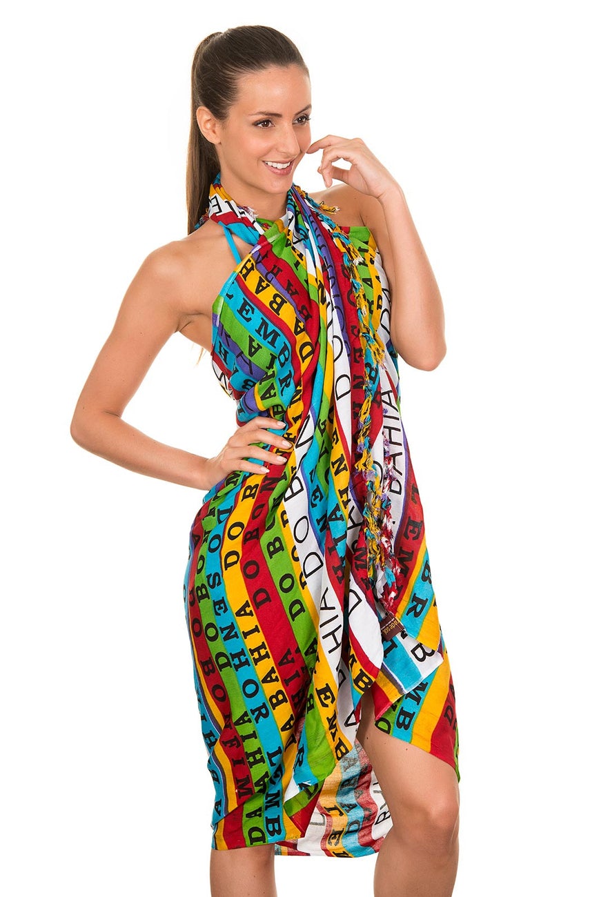 Nosso senhor do bonfim Brazilian Pareo, cover up, sarong